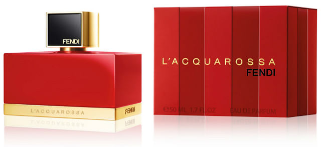 beauty review Fendi L Acquarossa scent DECOR PACKAGING
